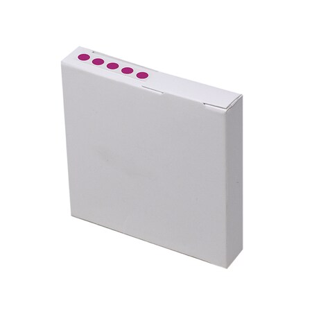 Nevs 1/2" Color Coding Dots Maroon - Roll Form DOT-12RL Maroon